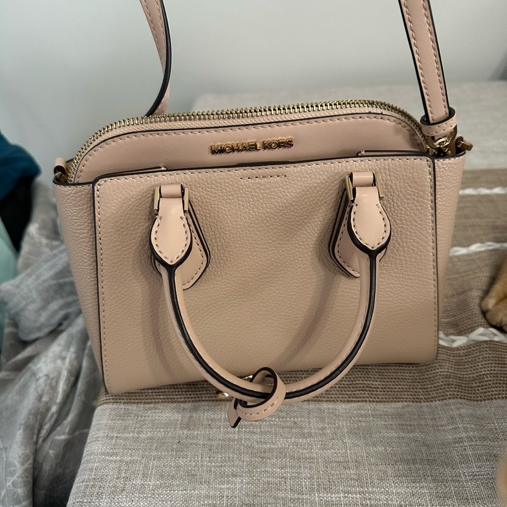 Michael Kors nude Mini Crossbody Bag